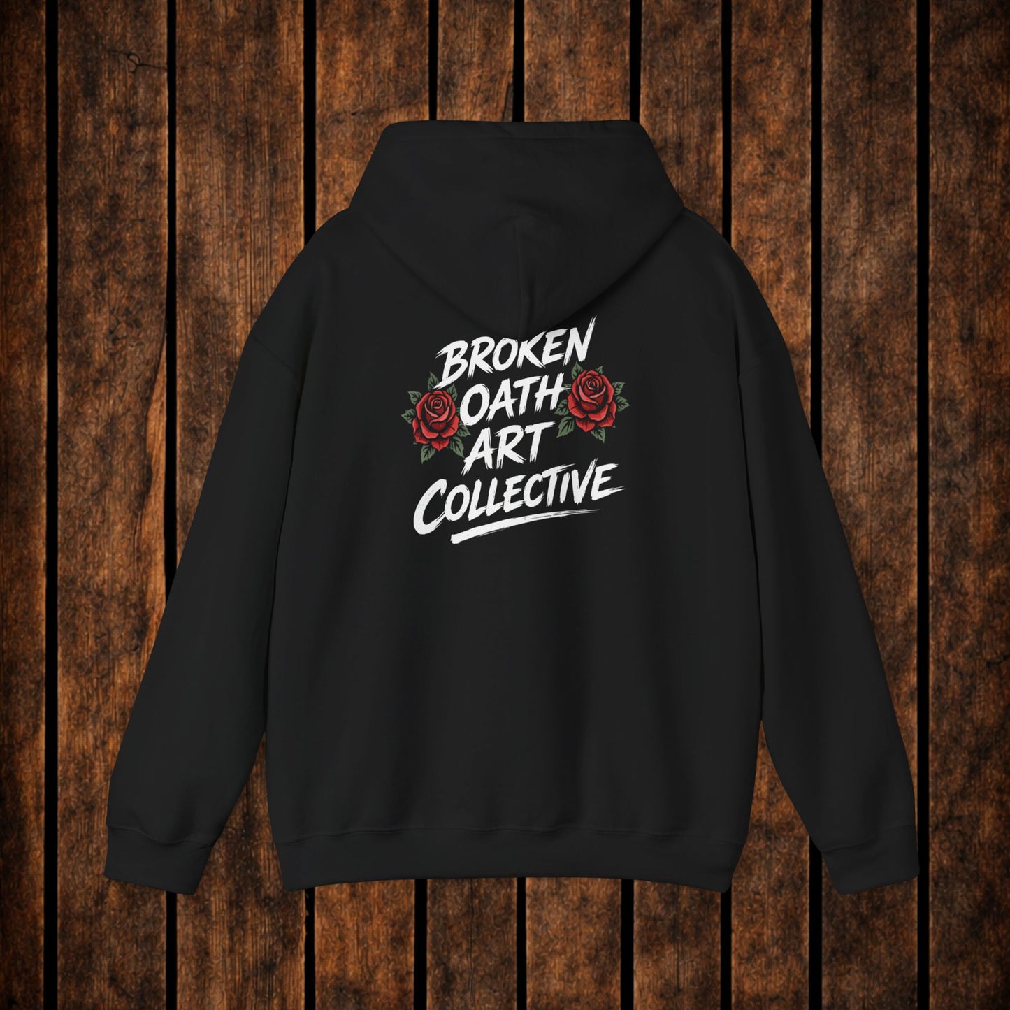 Broken Oath Art Collective Roses Hoodie