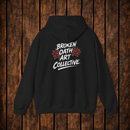 Broken Oath Art Collective Roses Hoodie