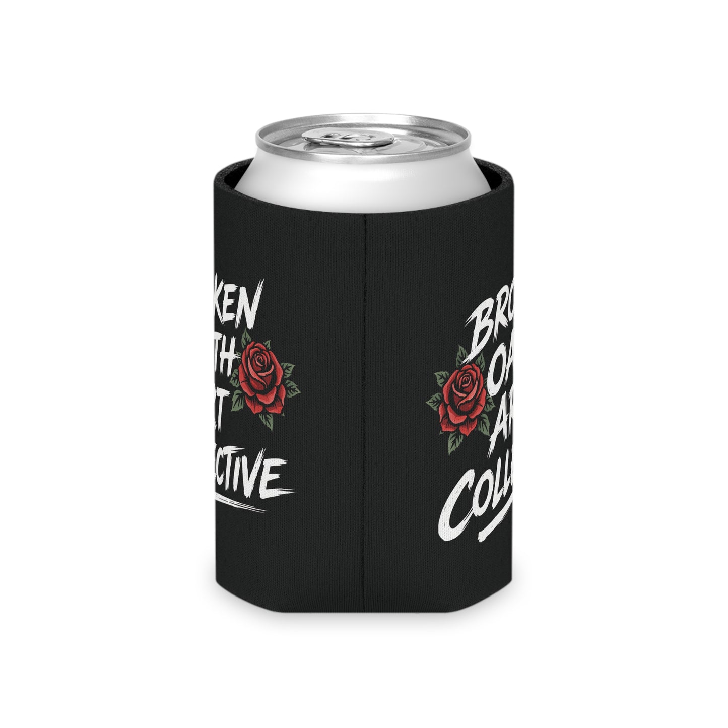 Broken Oath Art Collective Roses Coozie