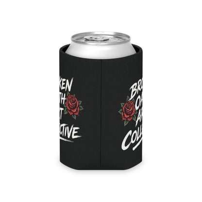 Broken Oath Art Collective Roses Coozie